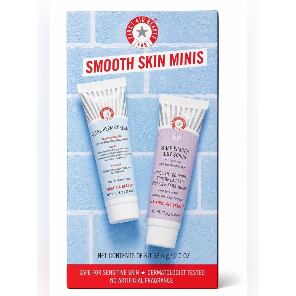 $10 SALE 💋 Aid Beauty Smooth Skin Minis KP Bump Eraser + Ultra Repair Cream